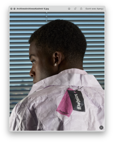 Campaign "Collaborative Statement w/ Kashmire" - © Visual (Archives) Society