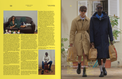 Press &quot;Fucking young&quot; - FW20 print issue - © Visual Society