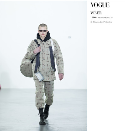 Press &quot;Vogue Italia&quot; - Mode Suisse - © Visual Society